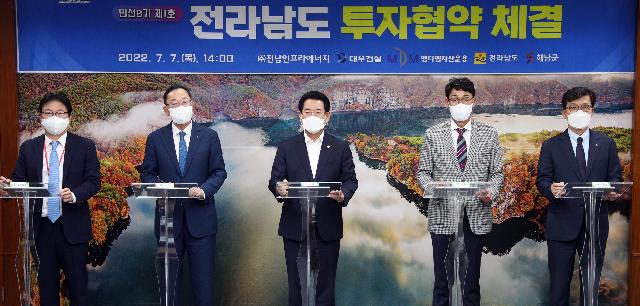 수소 연료전지 및 스마트팜 조성사업 투자협약