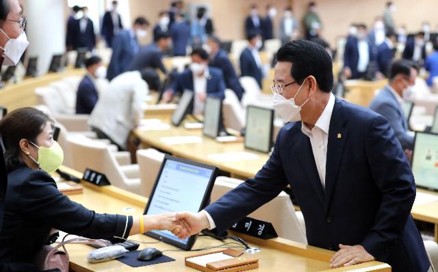 도의회 제364회 임시회 제1차 본회의