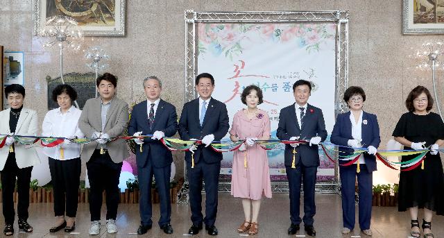 2022 여수 꽃꽂이 예술작품 전시회