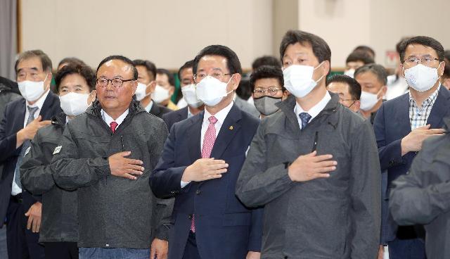 제103회 전국체육대회 참가 전라남도선수단 결단식