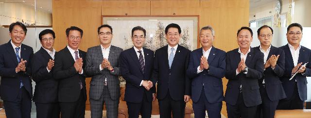 농협중앙회장 면담
