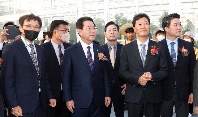 전남 고흥 스마트팜 혁신밸리 준공식