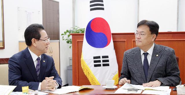 국민의힘 정진석 비대위원장 면담