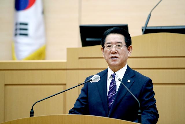 도의회 2023년 본예산 시정연설