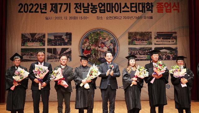 제7기 전남농업마이스터대학 졸업식