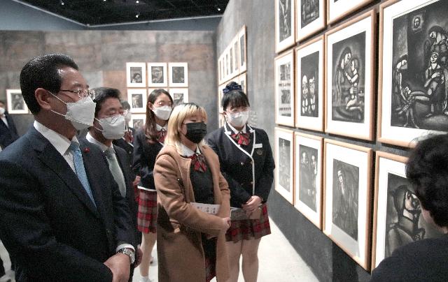 전남도립미술관 ‘조르주 루오’전 관람