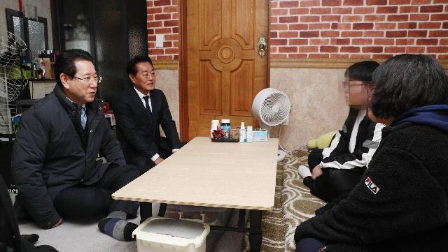 곡성 오곡면 한부모가족 격려