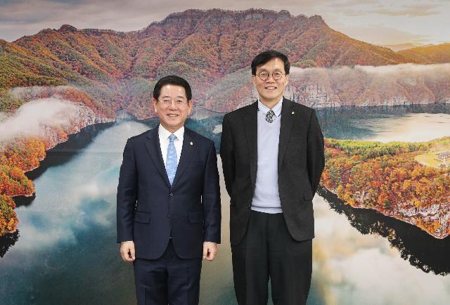 한국은행 총재 면담