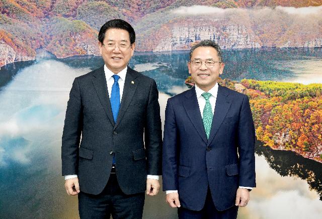 김형순 신임 환경산업진흥원장 면담