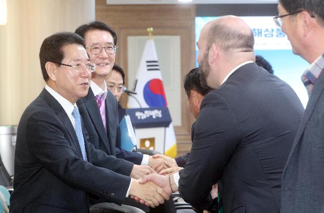 신안 해상풍력발전단지 조성을 위한 상생협약식