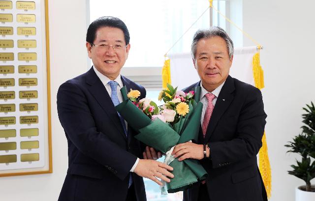 이기흥 대한체육회장 면담