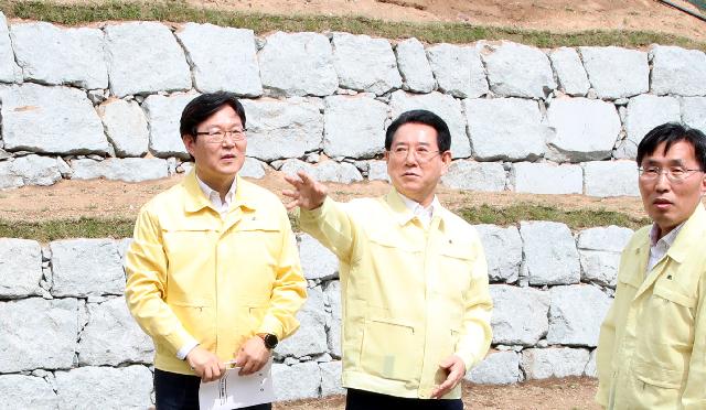 장마 앞두고 보성 산사태 취약지 점검