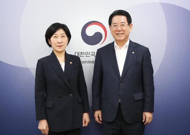한화진 환경부 장관 면담