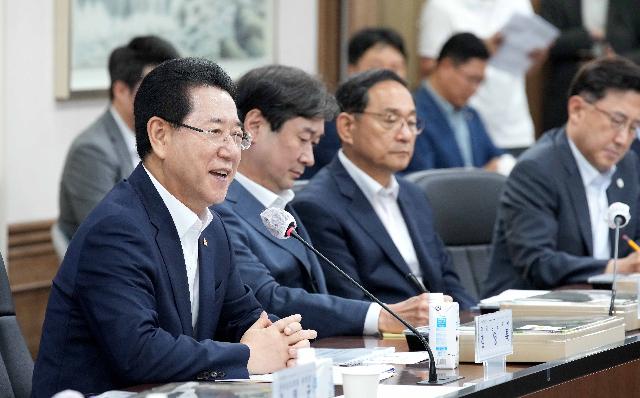 이주호 사회부총리 겸 교육부장관과 브런치 간담회