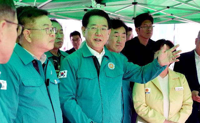 소 럼피스킨병 영광군 거점소독시설 현장 점검