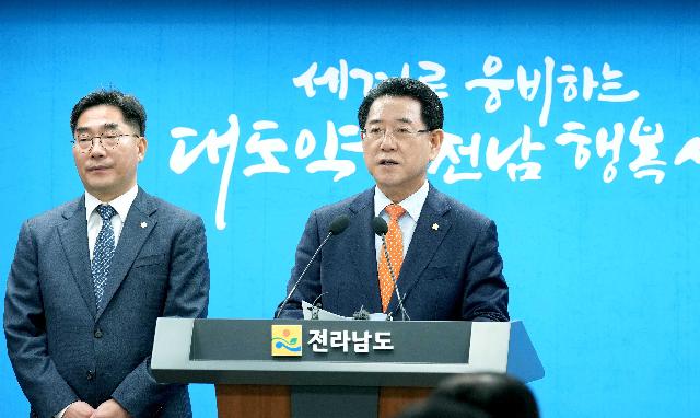 김영록 도지사 “순천대 지역 발전 거점대 집중 육성” 하겠다.