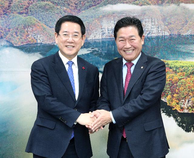 세계한인무역협회 박종범 회장 면담