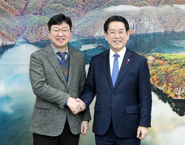 조선대학교 총장 면담