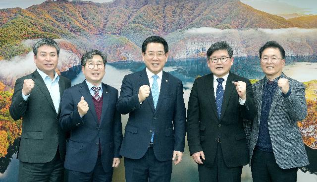 박진호 한국에너지공대총장 직무대행 면담