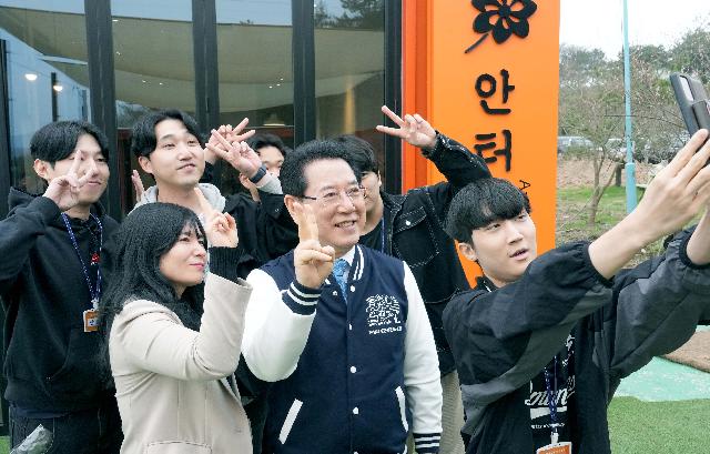 청년 희망공동체 영광 ‘유별난 안터마을’ 현장 방문