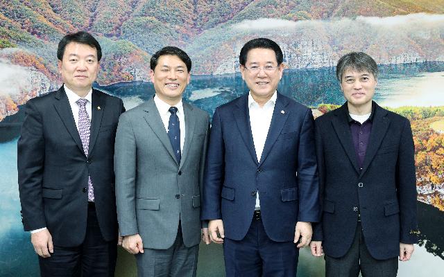 CBS광주방송 신임 권신오 본부장 면담