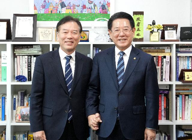 정태호 민주당 기재위 간사 면담