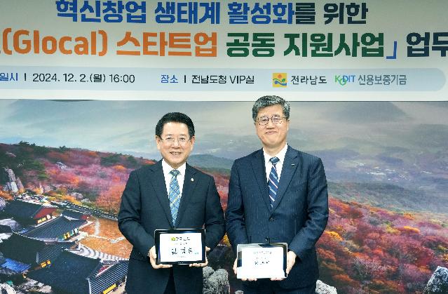 글로컬(Glocal) 스타트업 공동 지원사업 업무협약 체결