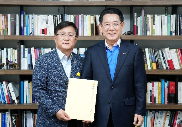 김성환 더불어민주당 의원 면담