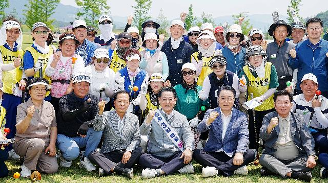 화순 홍수조절지 파크골프장 현장방문