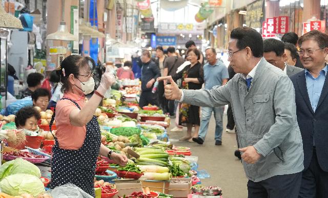 ‘21대 대통령 선거’ 투표에 참여한 도민들에게 감사 인사 전해