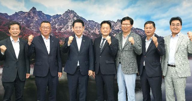 오웅필 신임 한국자유총연맹 전남도지부 회장 면담