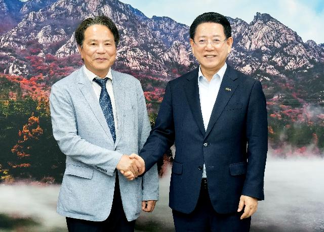 김영채 한·아프리카재단 이사장 면담