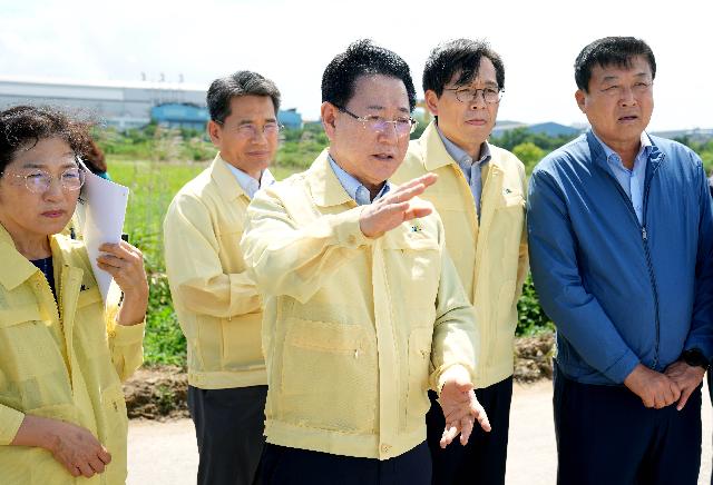 영암 삼호읍 집중호우 피해현장 방문