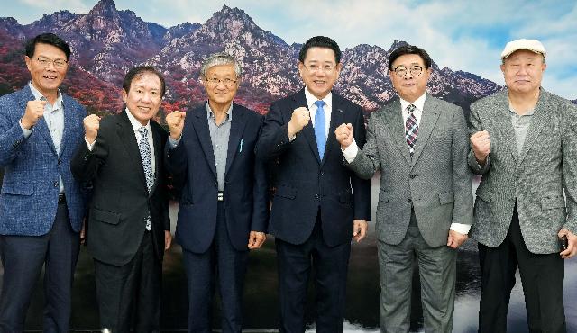 광주일고 송태종 총동문회장 면담