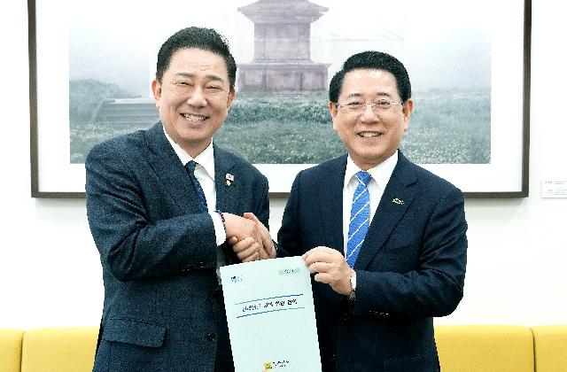 김병기 더불어민주당 원내대표와 면담