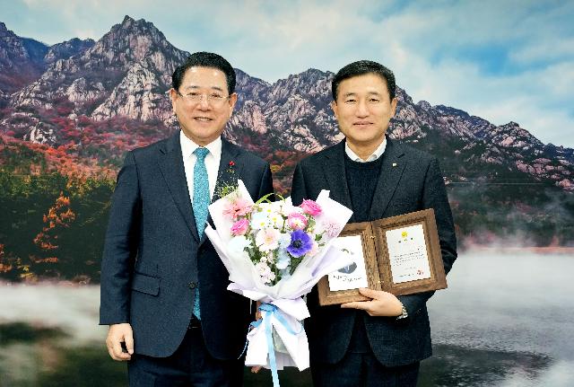 고병일 광주은행 은행장 면담